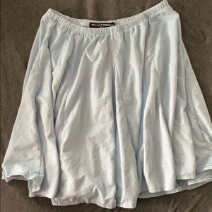 Brandy Melville Light Blue Suede Skirt!